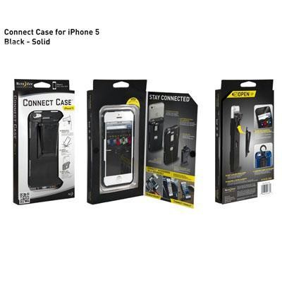 Connect For Iphone 5 Solid Blk