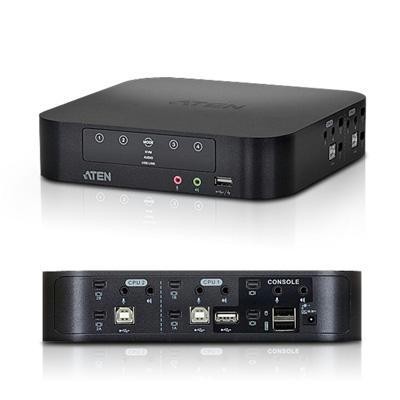 4 Port Dual View Kvmp Switch