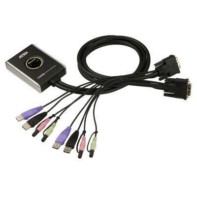 2 Port Dvi-d Cable Kvm