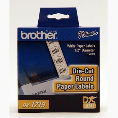1/2"  Round Paper Labels