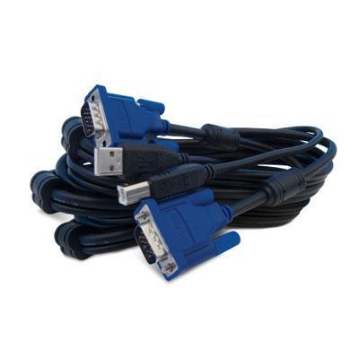 10\' 2 in 1 USB KVM Cable