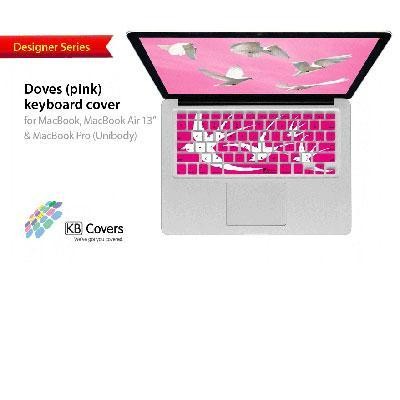 Pink Doves Kbcover For Macbook