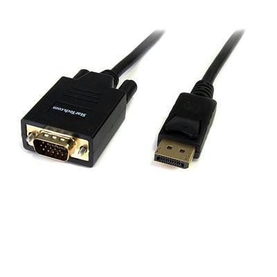6' Displayport/vga Cable M/m