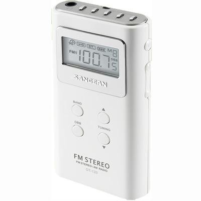 Am/fm Pocket Radio - White