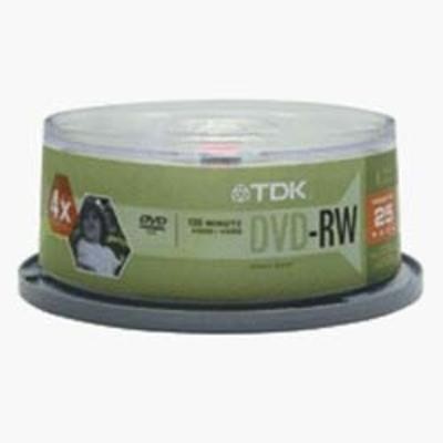 Dvd-rw Media- 25 Pk