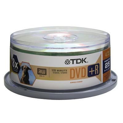 DVD+R 16X 25 Pk