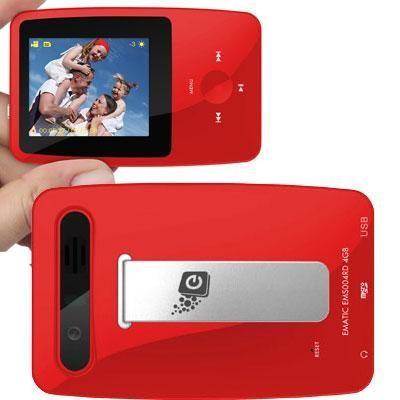 eSport Clip MP3 Player Red