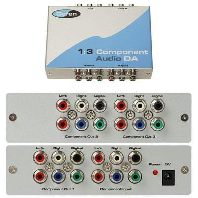 1:3 Component Audio Amplifier