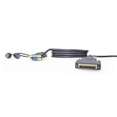 6' Dual-port Kvm Cable Ps/2
