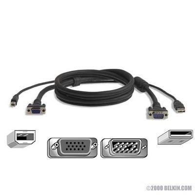 15\' Pro Plus USB KVM Cable Kit