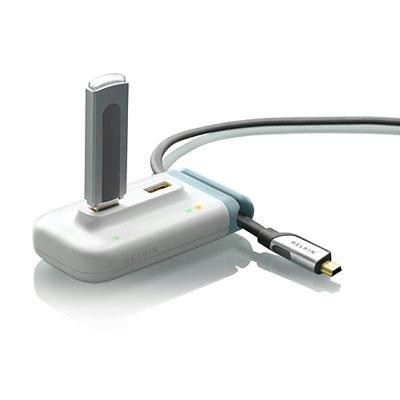 USB 2.0 4-Port Hub White