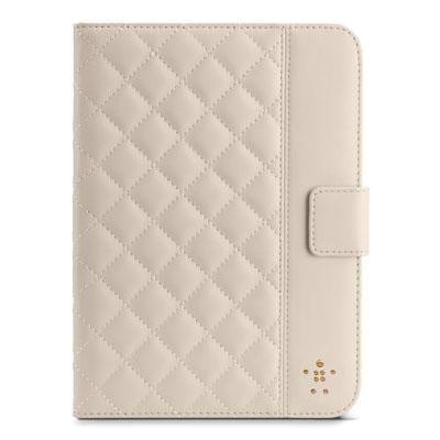 Ipad Mini Quilted Cover Cream