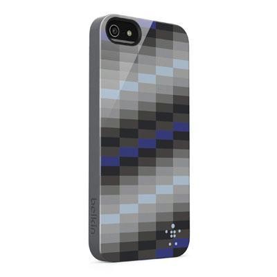 Pixel Case iPhone5 Blue