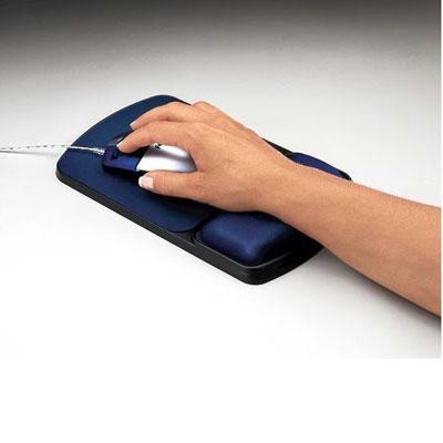 Gel Wrist Rest/Mouse Rest Blue