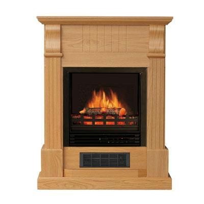 Electric Fireplace Mantel Oak