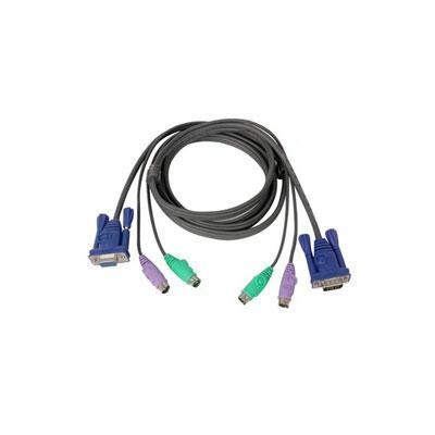 16' PS/2 VGA KVM Cable