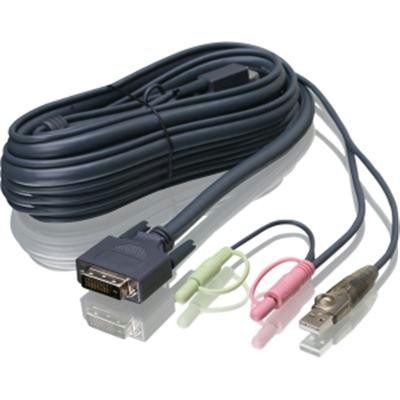 10\' Dual Link DVI KVM Cable