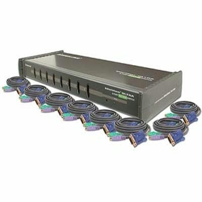 8 Port Kvm Kit W. Cables