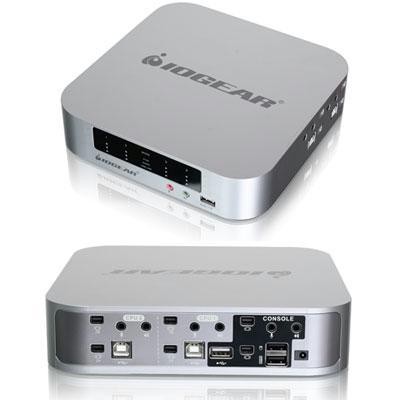 4-port USB2.0 Mini Display KVM
