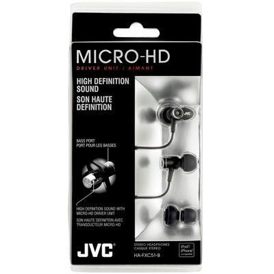 Micro HD In-Ear Headphone Blk