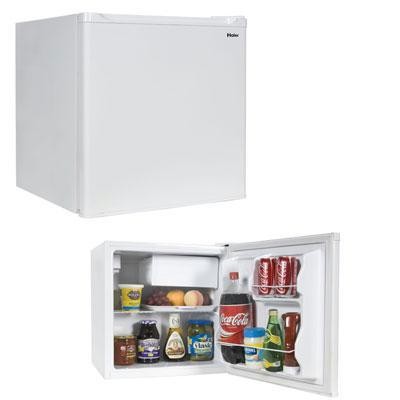 1.7cf Fridge W Freezer White