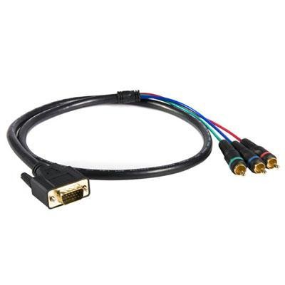 3' Hd15/comp Rca Cbl Adpater