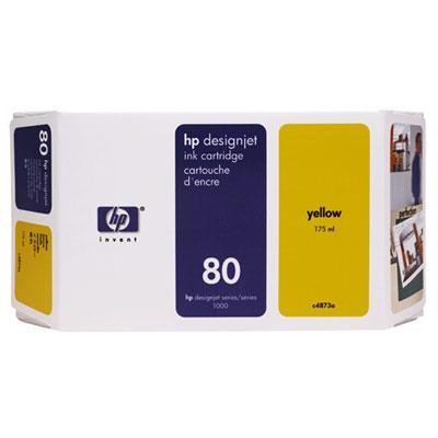 Hp 80 Highcap Yellow Catridge