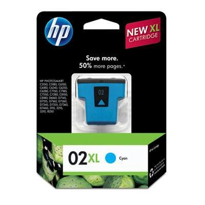 Hp 02xl Cyan Ink Cartridge