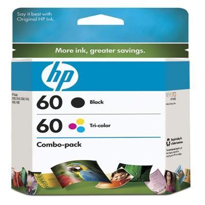 Hp 60  Ink Cartridge Combo