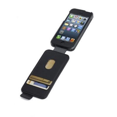 Iphone 5 Flip Wallet Blkmarble