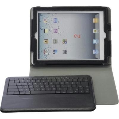 Ipad Leather Case Keyboard Blk