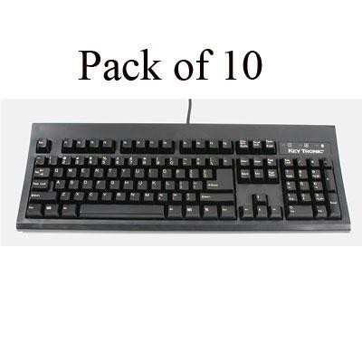 104 Key Keybrd Black  Ps2 10pk