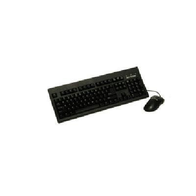 Keyboard W&#47;opt Mouse Usb Blac