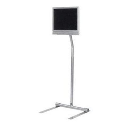 LCD Pedestal Stand Silver