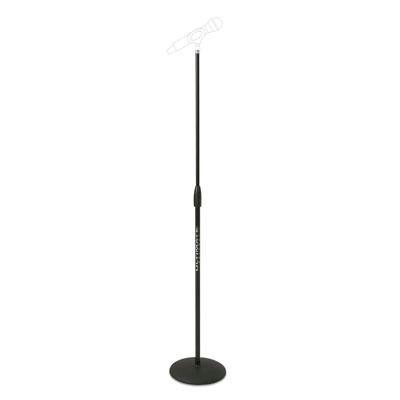 Mic Stand With Round Base, Blk