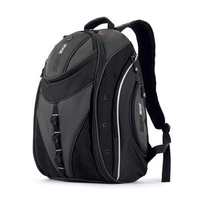 16" Express Backpack Bk/slv