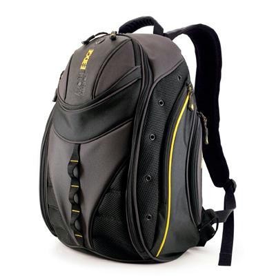 16" Express Backpack Bk/yellow