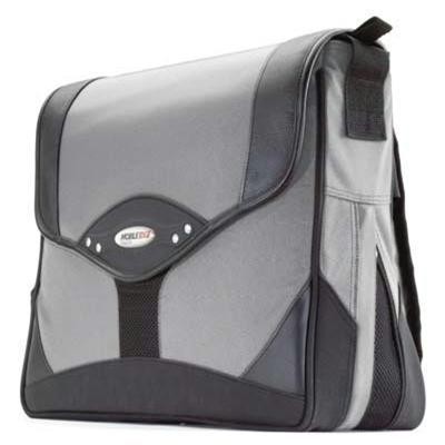 Prem Messenger Bag Silver/blac