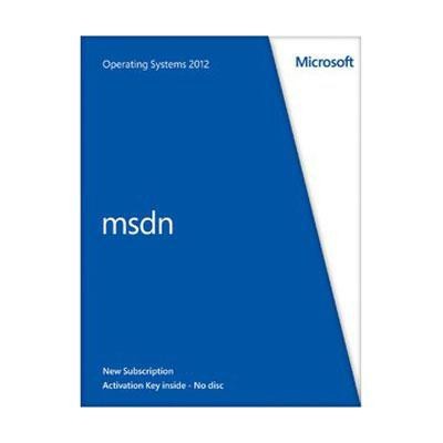 Msdn Os Retail 2012 Medialess