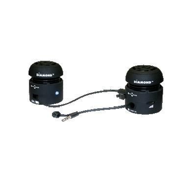 Mini-rocker Speakers Black