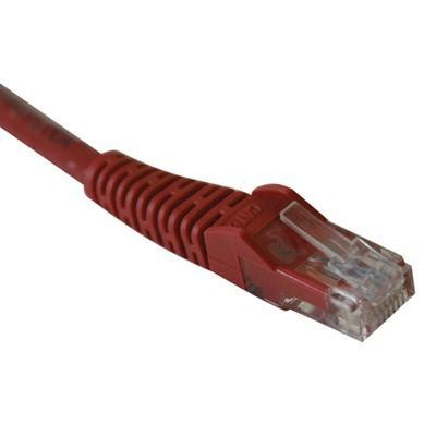 50' Cat6 Patch Snagless Red