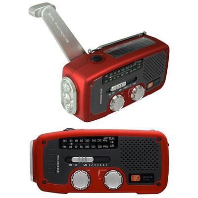 Solar Dynamo Powered Radio Red