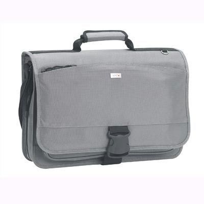 15.4" Nylon Messenger Bag Grey