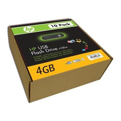 4gb Hp Usb - 10 Pack