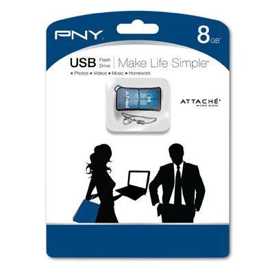 8gb Micro Sleek-blue Usb Flash