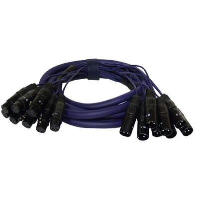 20' 8-Channel XLR Snake Cable