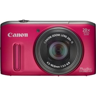 PShot SX260HS 12.1MP HD-Red