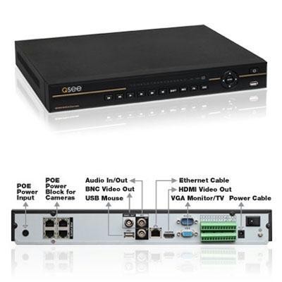16 Ch Nvr With 1 Tb Hdd  Hdmi