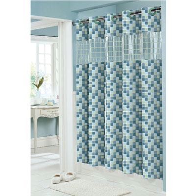 Hk Shower Curtain 71x74 Mosaic