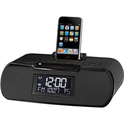 AM FM Atomic Clock Radio Dock